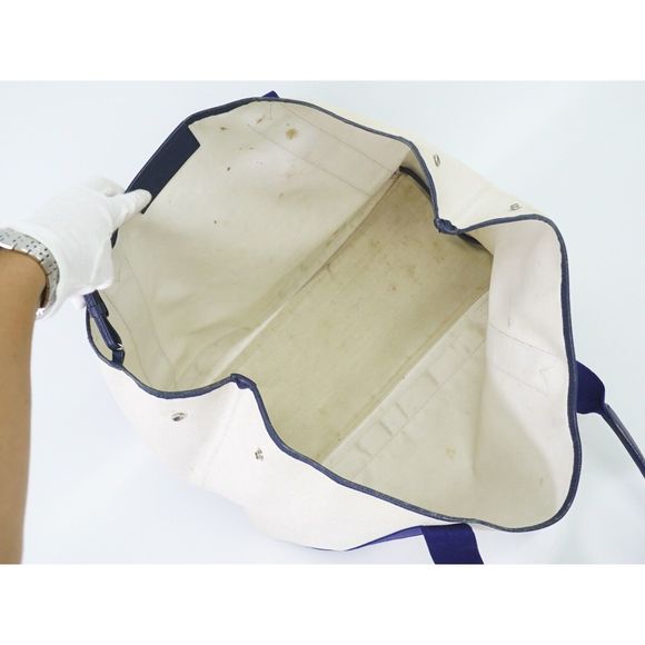 BALENCIAGA Navy Tote - Picture 11 of 16